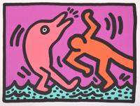 Keith Haring Screenprint, Estate Stamped Edition - Sold for $13,750 on 05-20-2021 (Lot 528).jpg